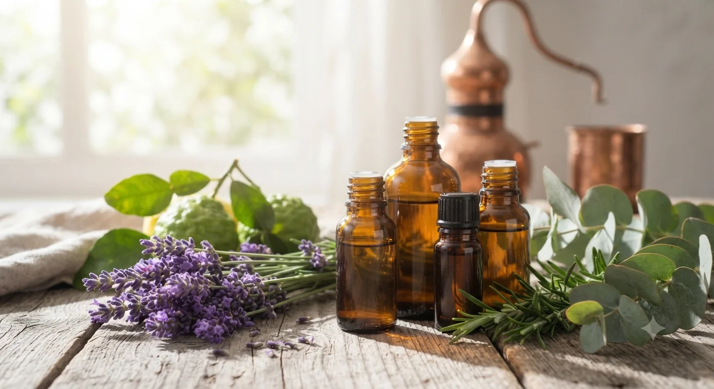Pure and blended essential oils