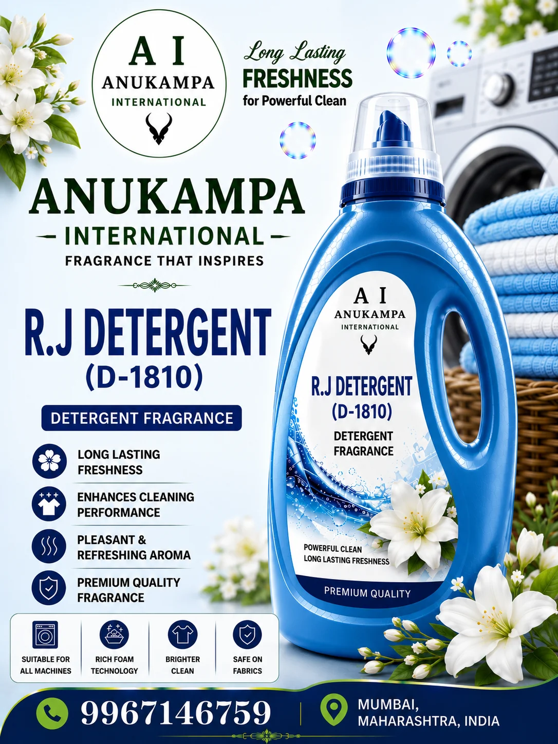R.j Detergent D 1810 — Detergent Fragrances fragrance oil
