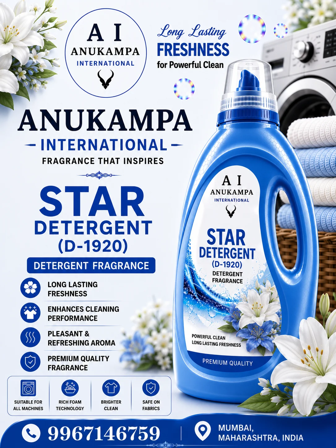 Star Detergent D 1920 — Detergent Fragrances fragrance oil