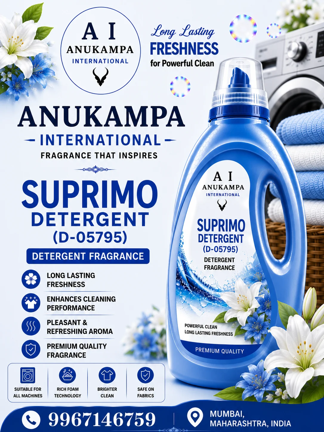 Suprimo Detergent 05795 — Detergent Fragrances fragrance oil