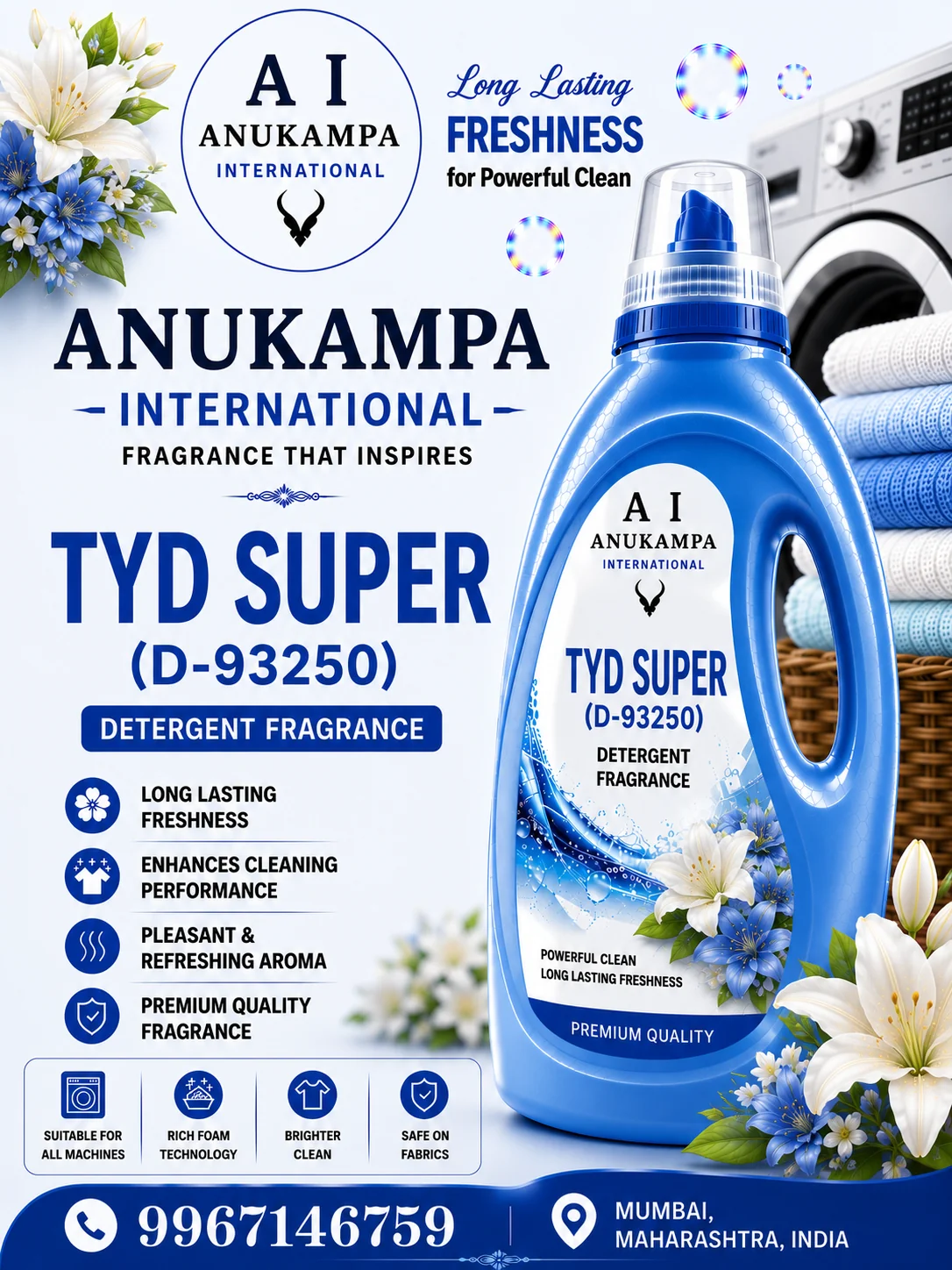 Tyd Super D 93250 — Detergent Fragrances fragrance oil
