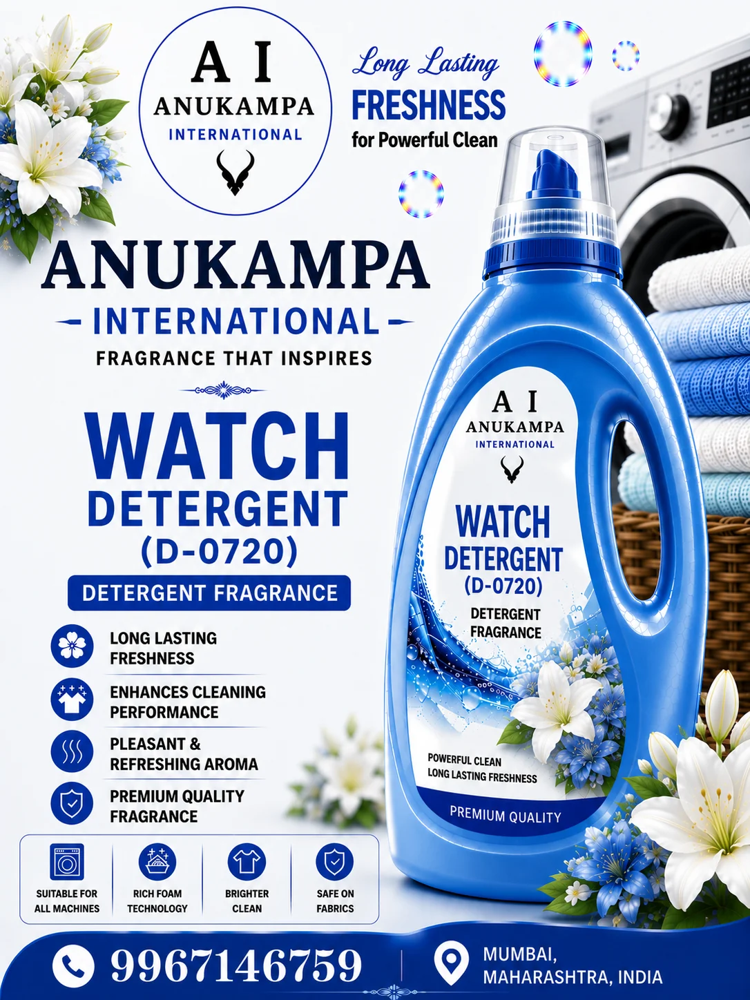 Watch Detergent D 0720 — Detergent Fragrances fragrance oil