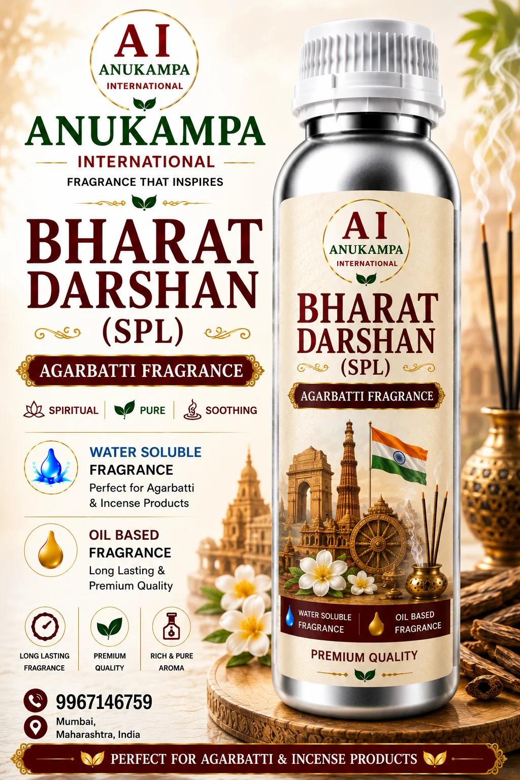 Bharat Darshan Spl — Incense & Agarbatti Fragrances fragrance oil