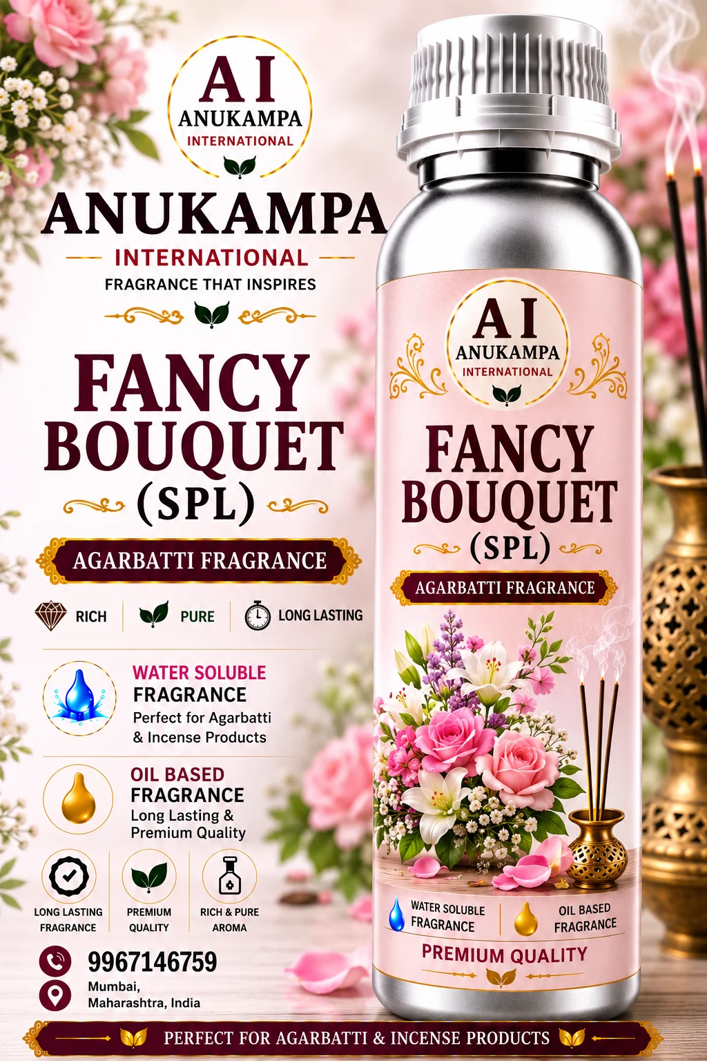 Fancy Bouquet Spl — Incense & Agarbatti Fragrances fragrance oil
