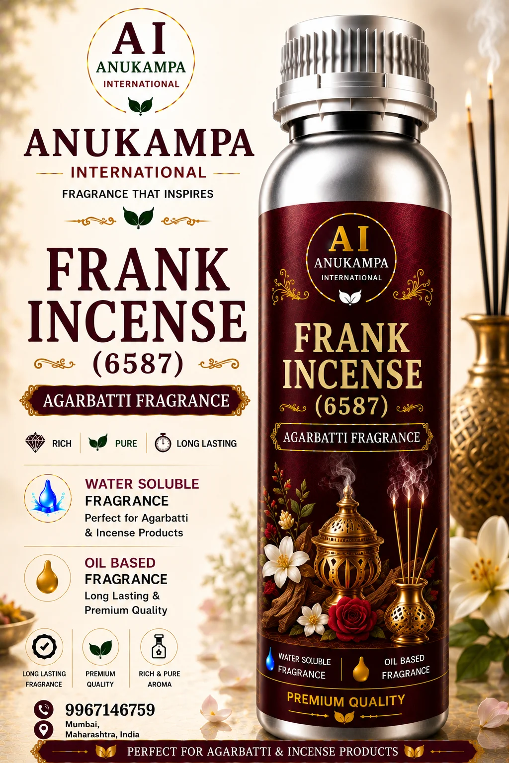 Frank Incense — Incense & Agarbatti Fragrances fragrance oil
