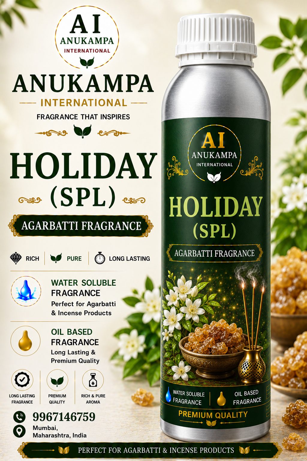 Holiday Spl — Incense & Agarbatti Fragrances fragrance oil