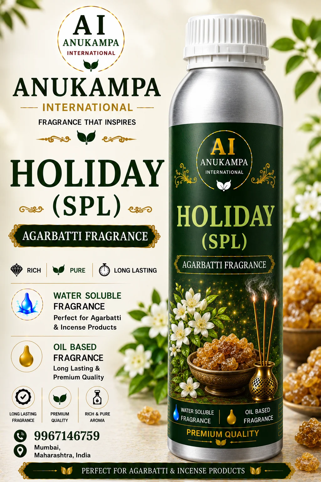 Holiday Spl — Incense & Agarbatti Fragrances fragrance oil