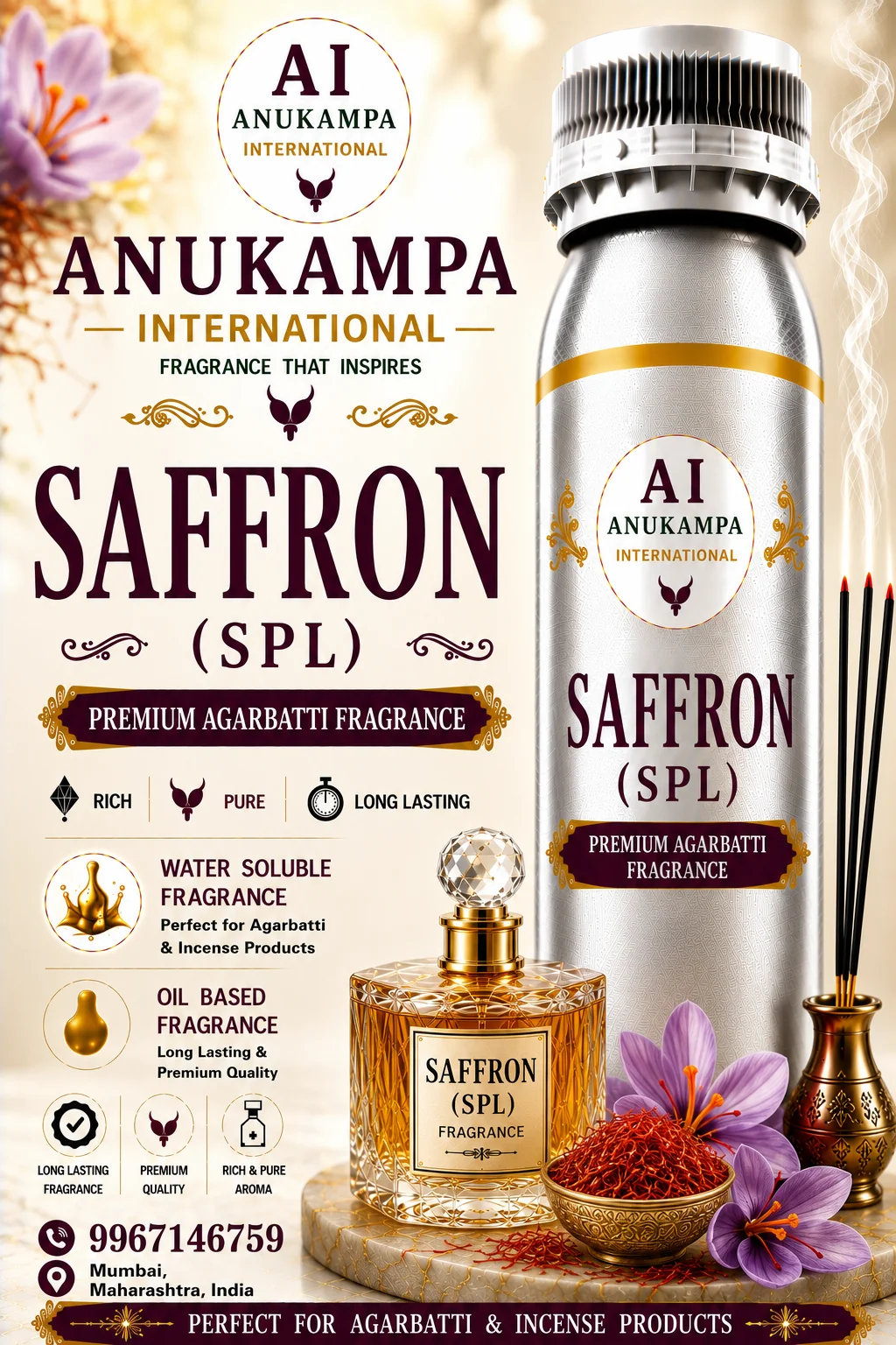 Safferon Spl — Incense & Agarbatti Fragrances fragrance oil