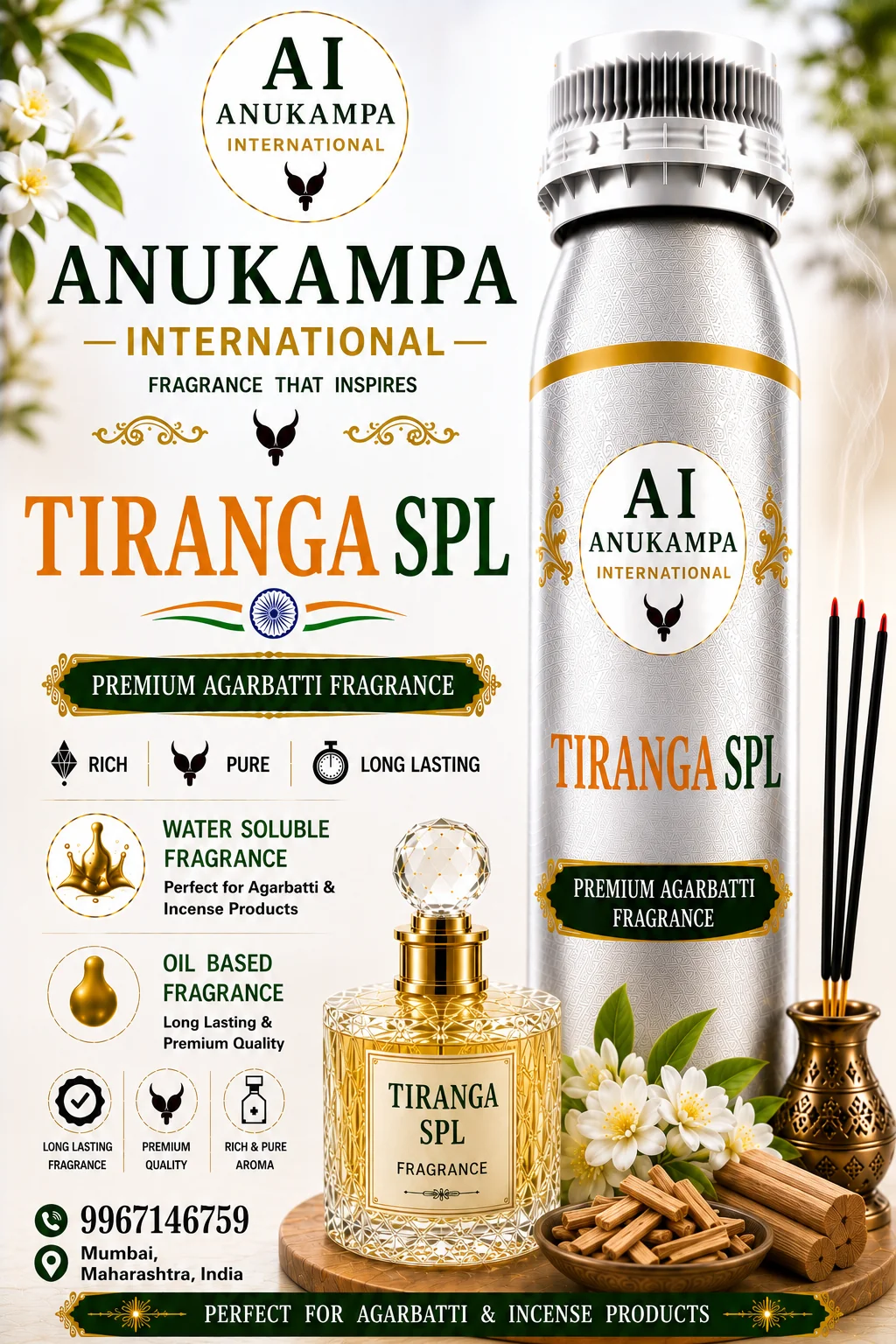 Tiranga Spl — Incense & Agarbatti Fragrances fragrance oil