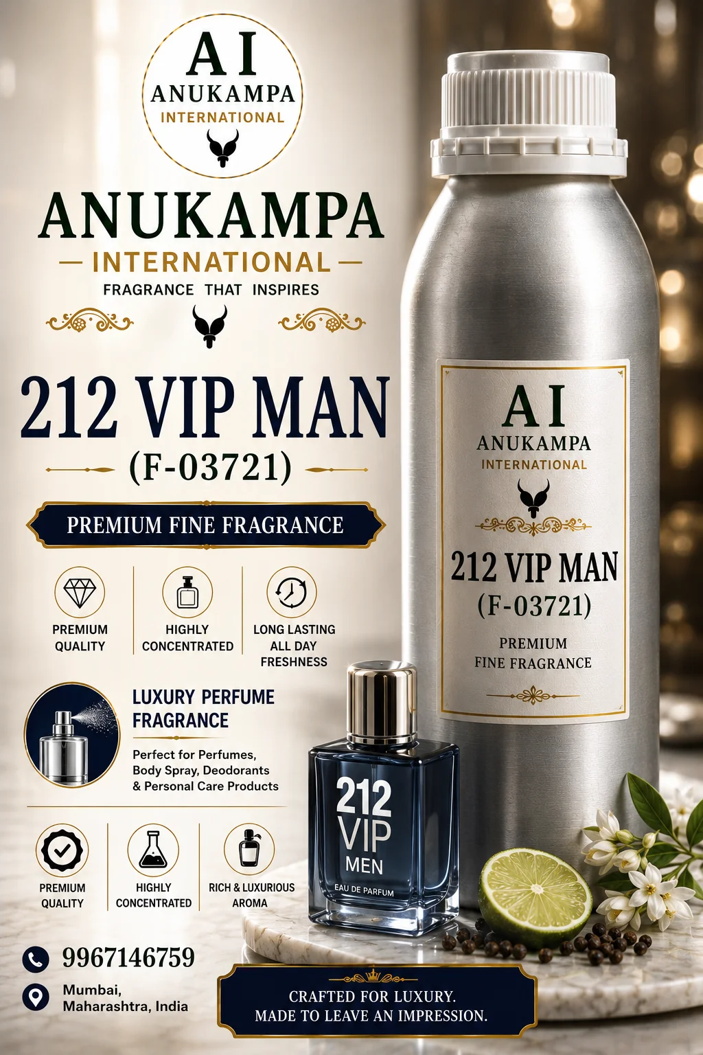 212 VIP Man F-03721 — Fine Fragrances fragrance oil
