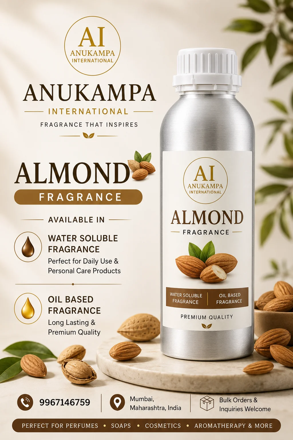 Almond Fragrance — Industrial Fragrances fragrance oil