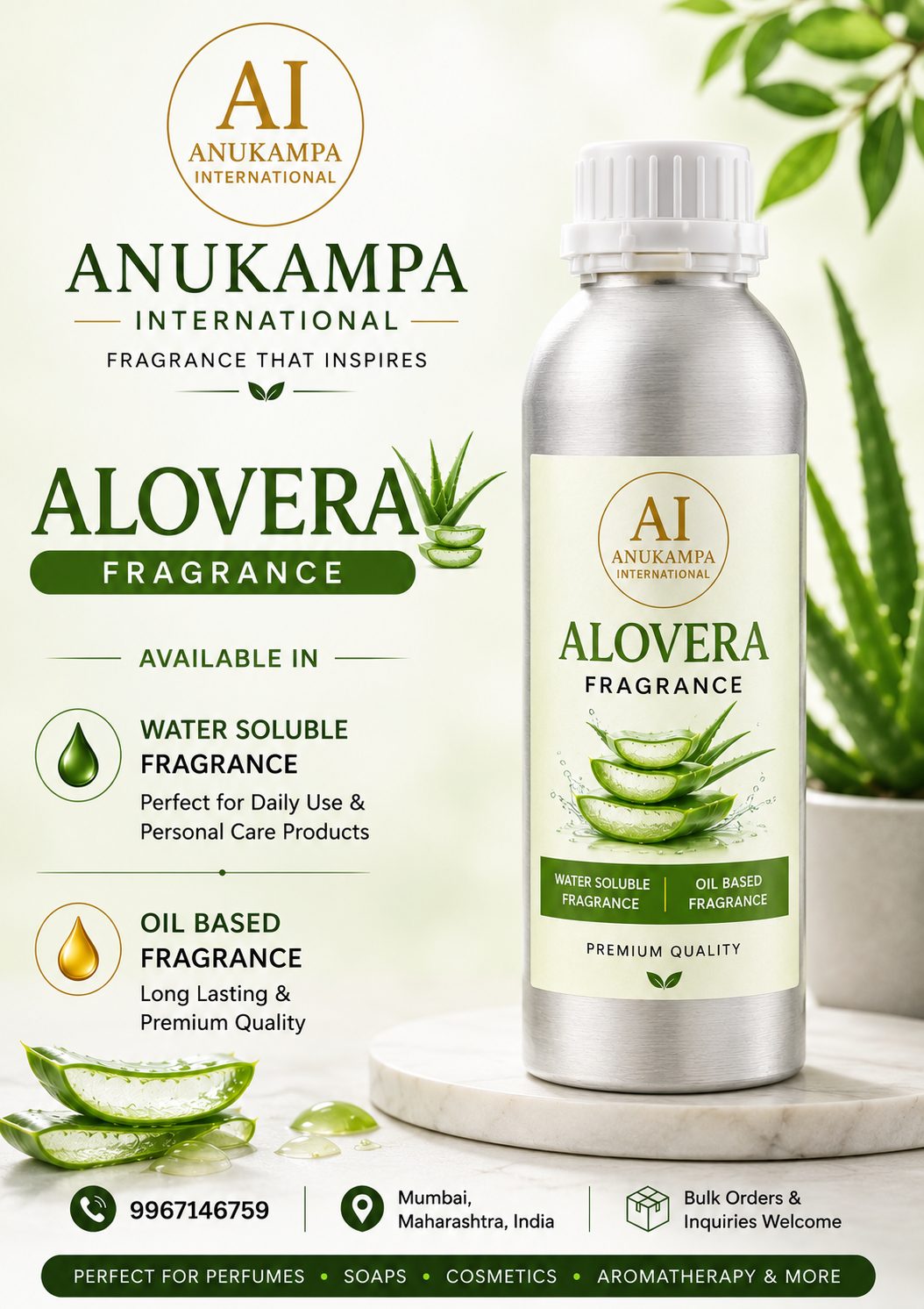 Aloe Vera Fragrance — Personal Care Fragrances fragrance oil