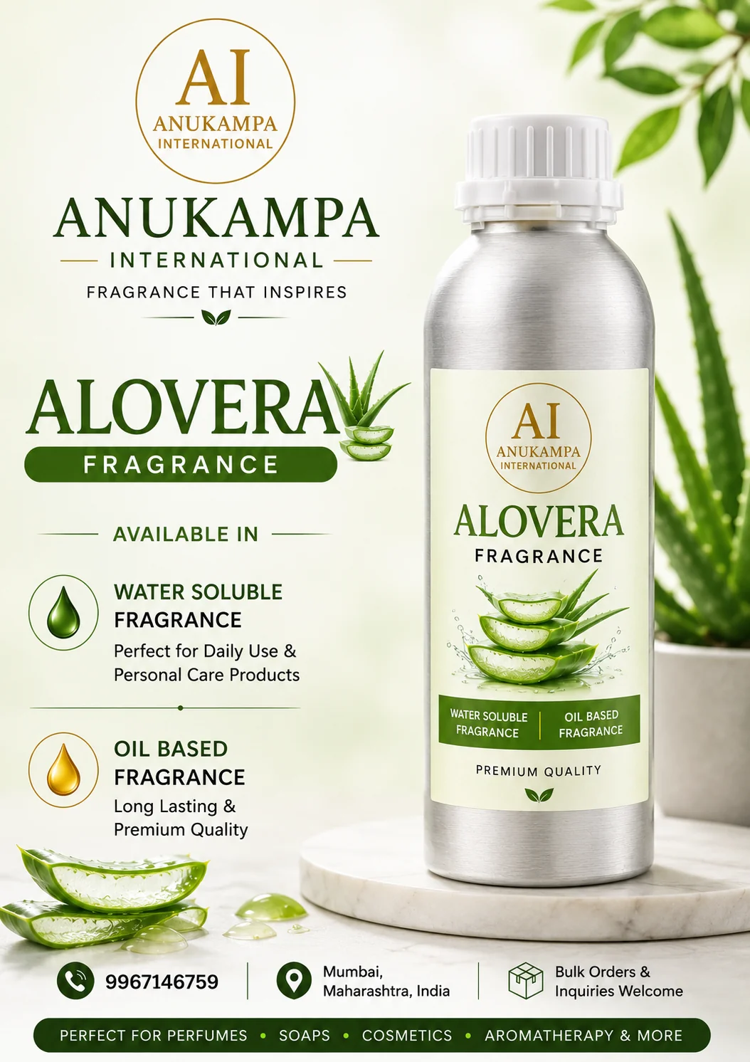 Aloe Vera Fragrance — Industrial Fragrances fragrance oil