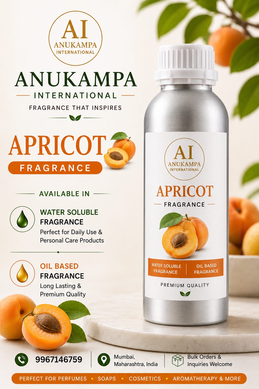 Apricot Fragrance — Industrial Fragrances fragrance oil