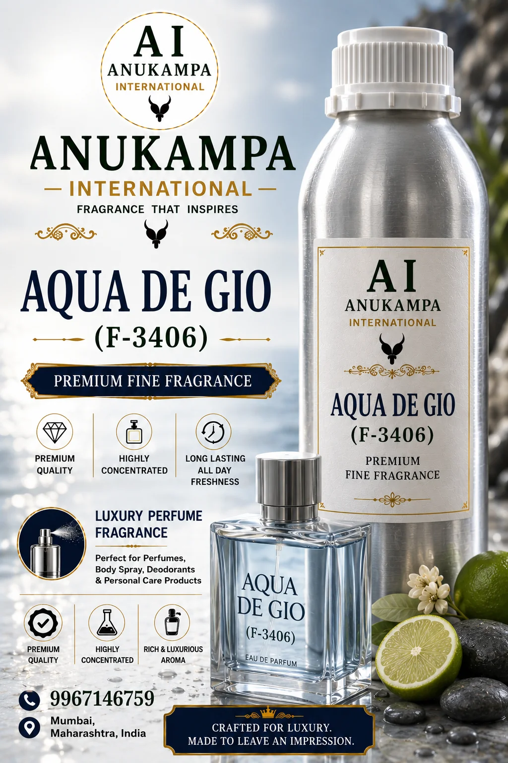 Aqua De Gio (F-3460) — Fine Fragrances fragrance oil
