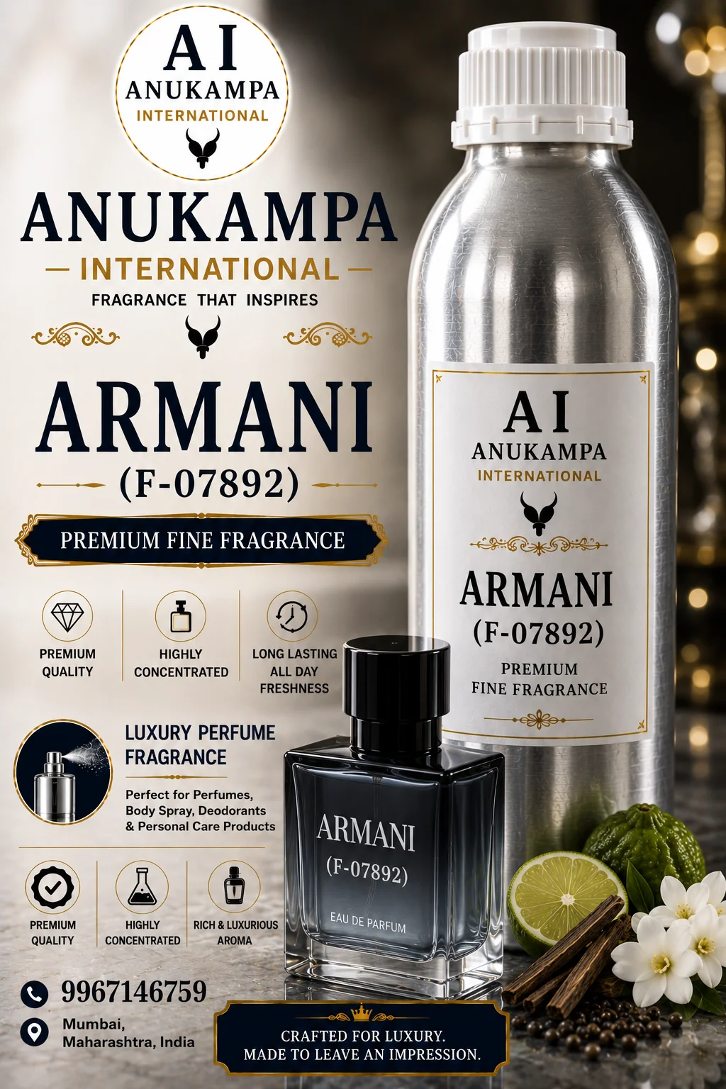 Armani (F-07892) — Fine Fragrances fragrance oil