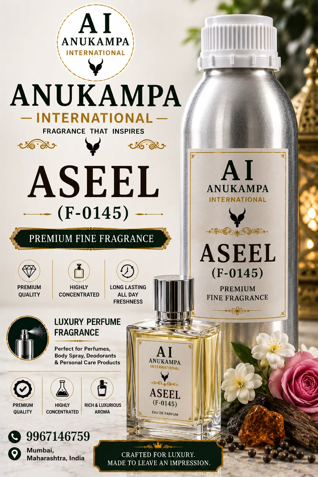 Aseel (F-0145) — Fine Fragrances fragrance oil