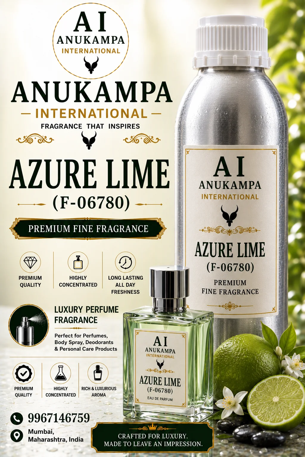 Azure Lime F-06780 — Fine Fragrances fragrance oil