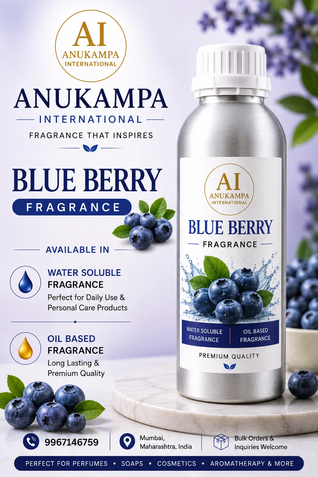 Blue Berry Fragrance — Industrial Fragrances fragrance oil