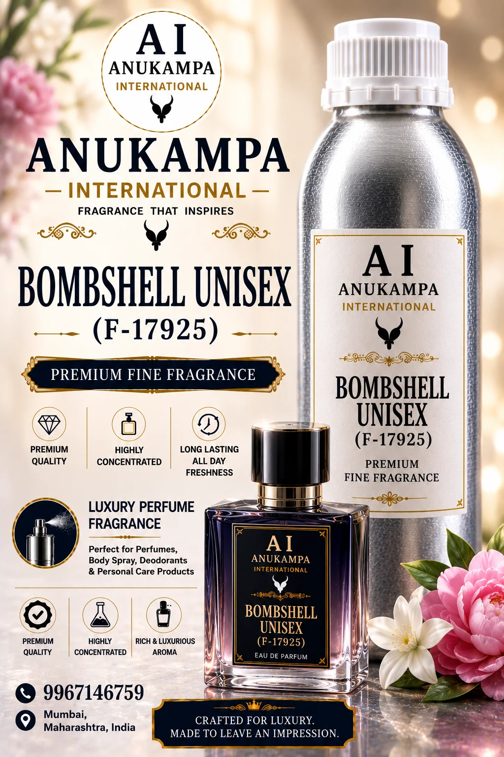 Bombshell Unisex F-17925 — Fine Fragrances fragrance oil