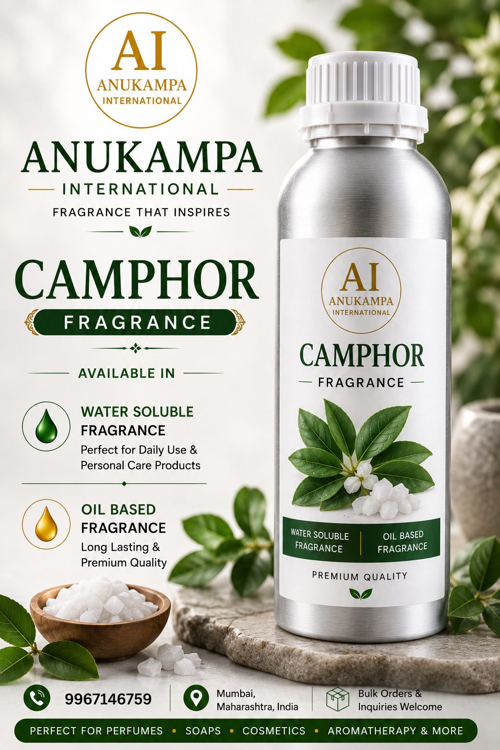 Camphor Fragrance — Personal Care Fragrances fragrance oil