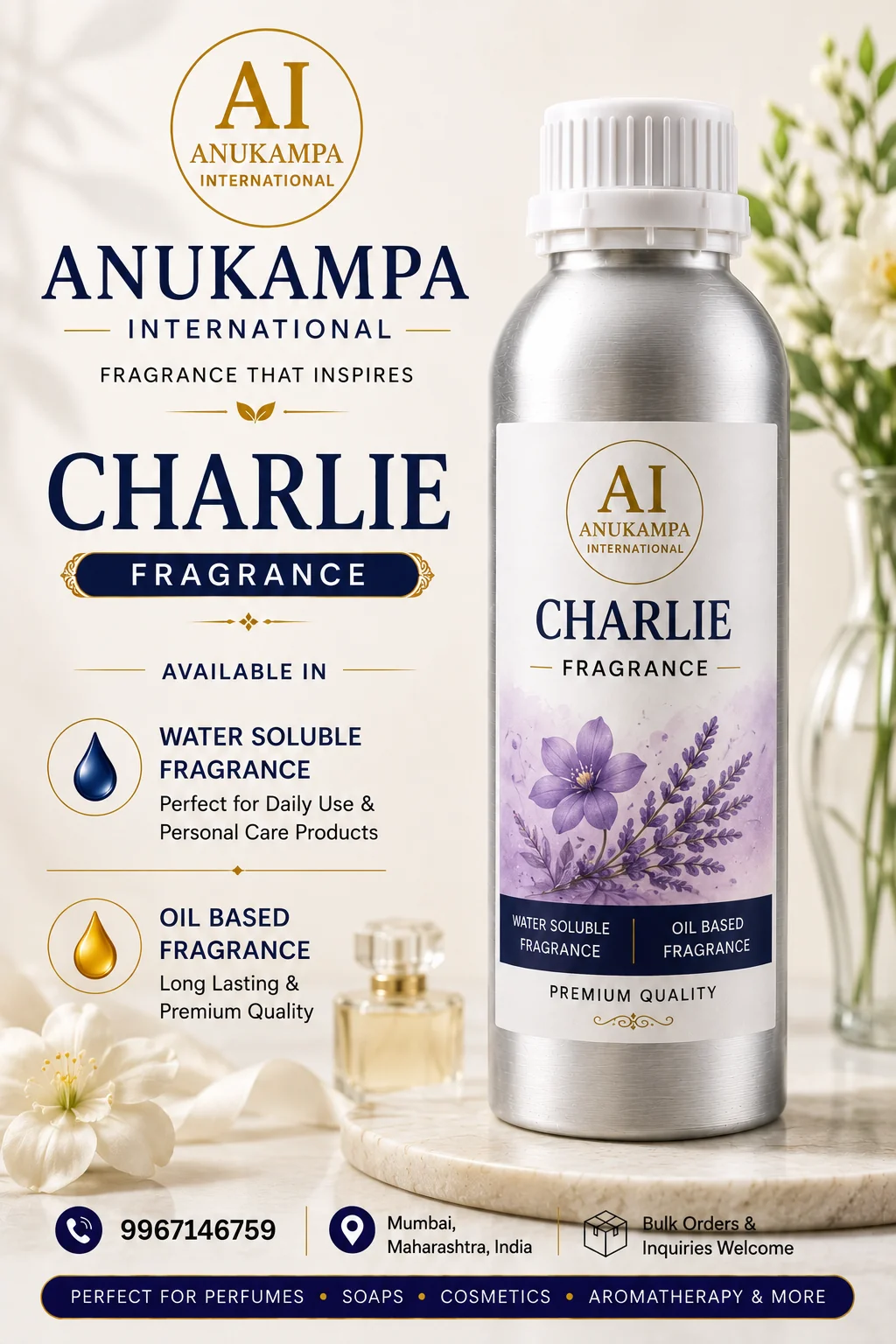 Charlie Fragrance — Industrial Fragrances fragrance oil