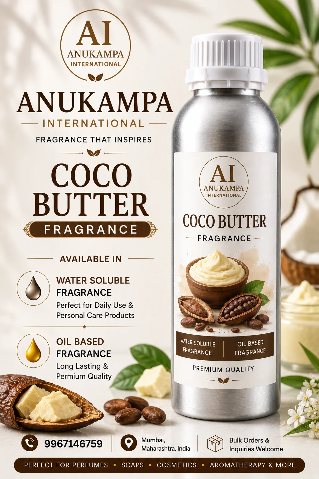 Coco Butter Fragrance — Personal Care Fragrances fragrance oil