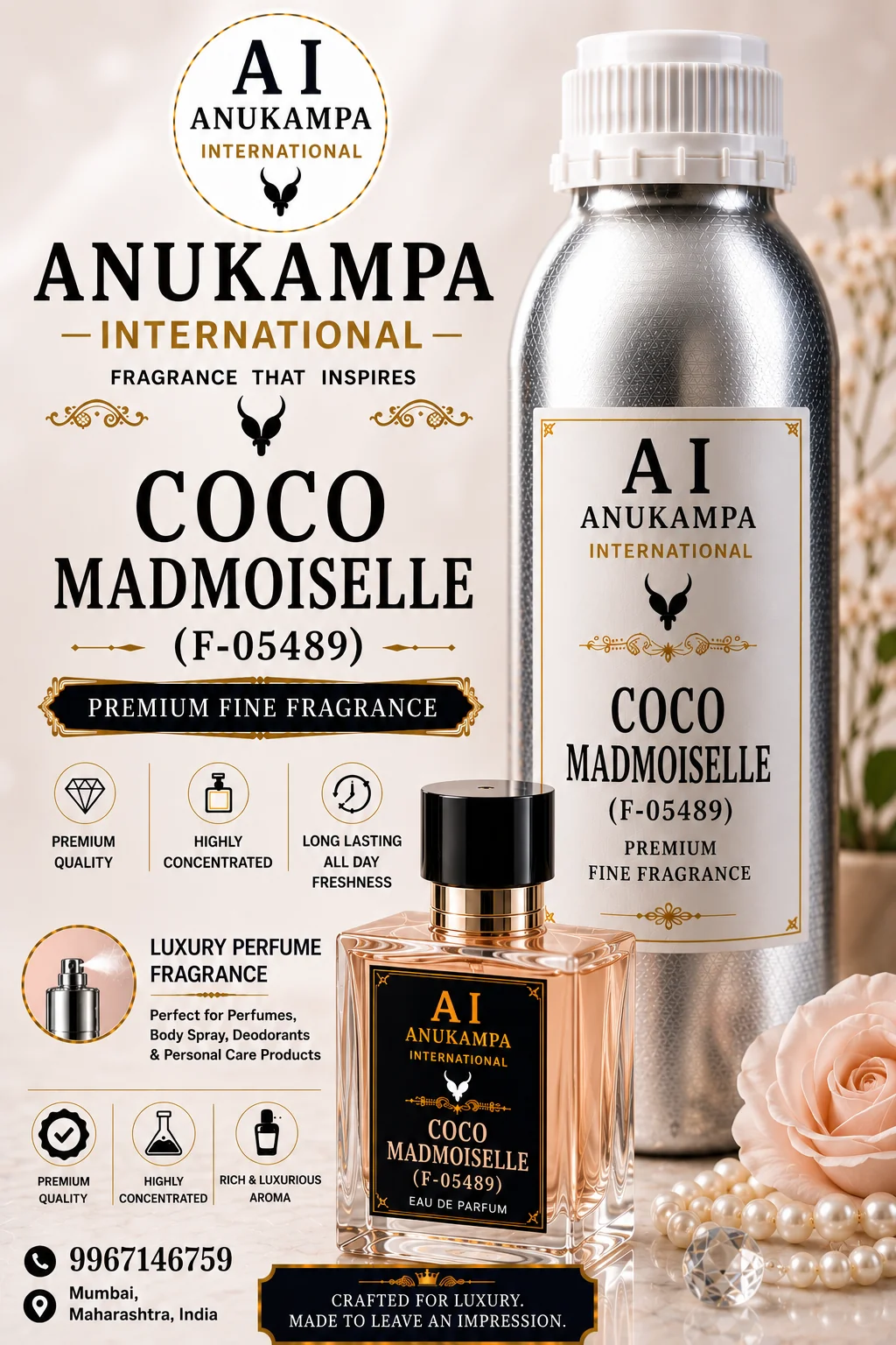 Coco Mademoiselle (F-05489) — Air Freshener Fragrances fragrance oil