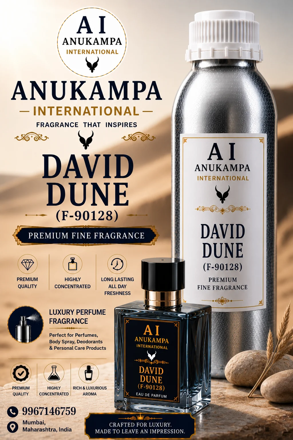 David Dune (F-90128) — Fine Fragrances fragrance oil