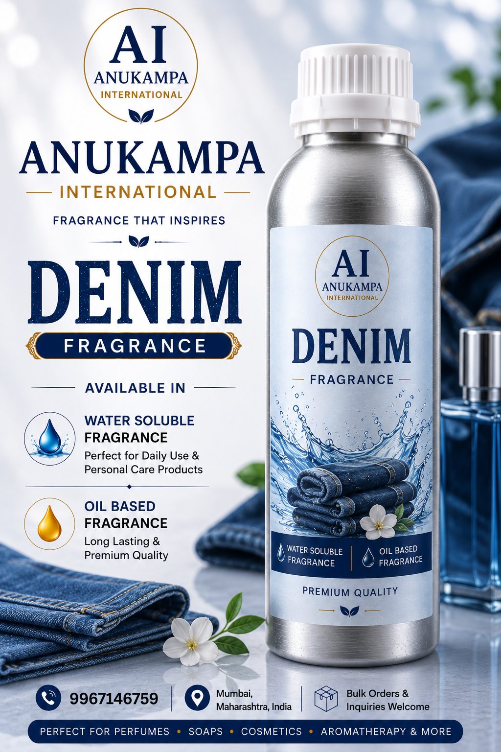 Denim Fragrance — Home Care Fragrances fragrance oil