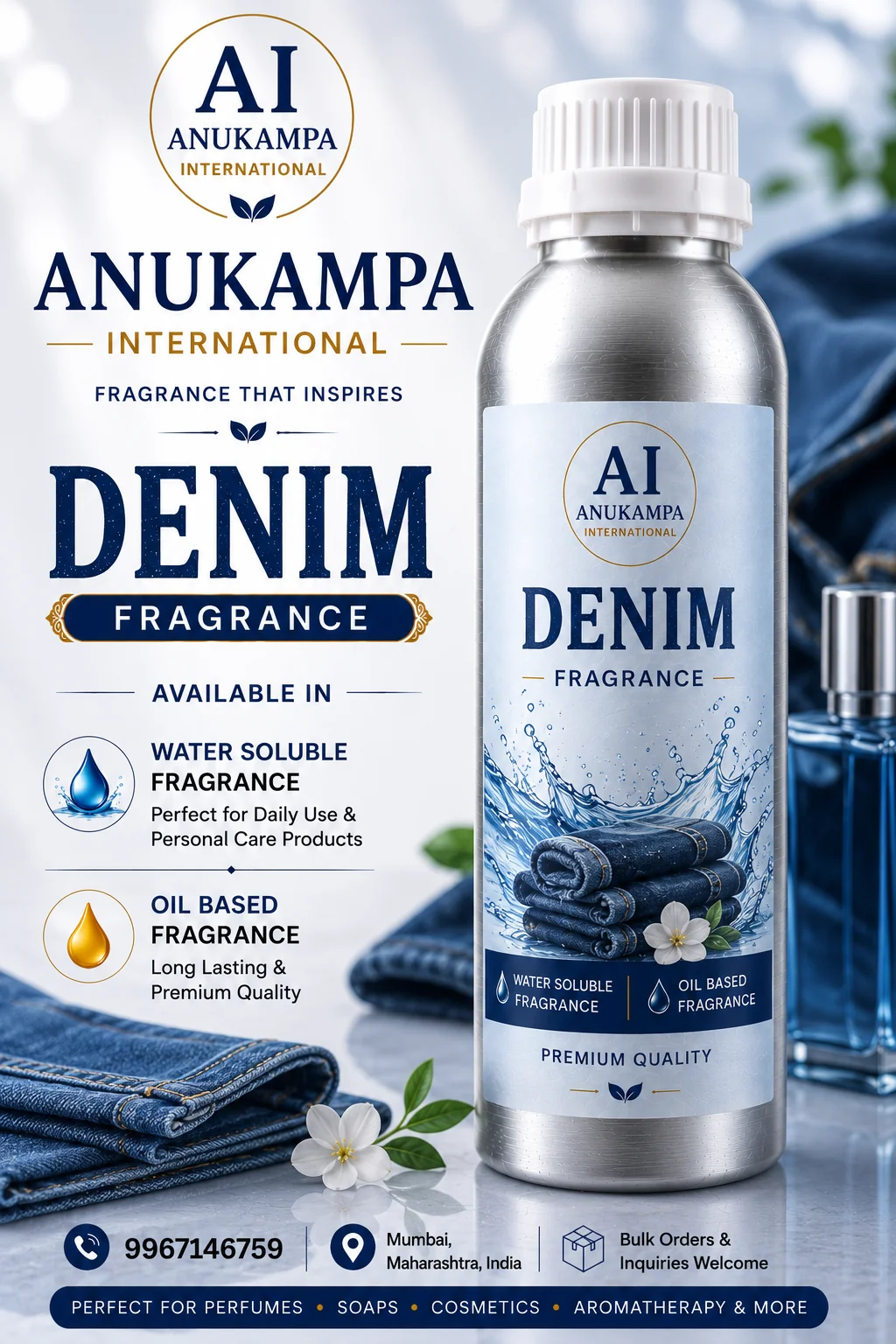 Denim Fragrance — Home Care Fragrances fragrance oil