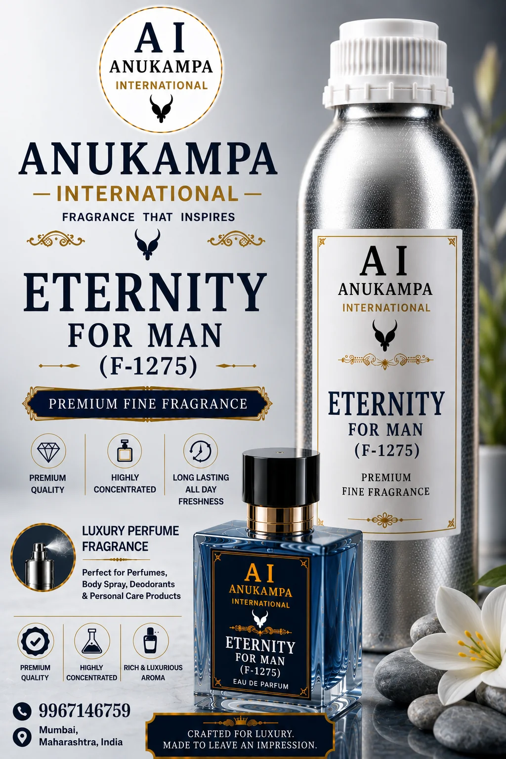 Eternity For Man (F-1275) — Air Freshener Fragrances fragrance oil