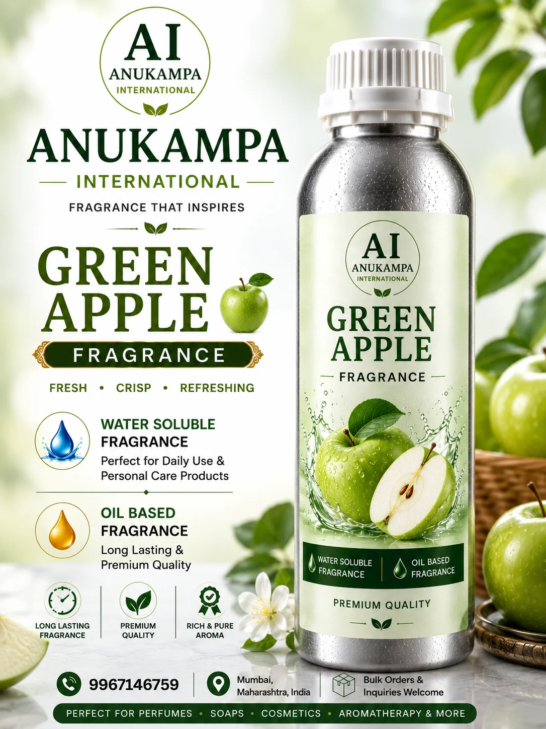 Green Apple Fragrance — Industrial Fragrances fragrance oil