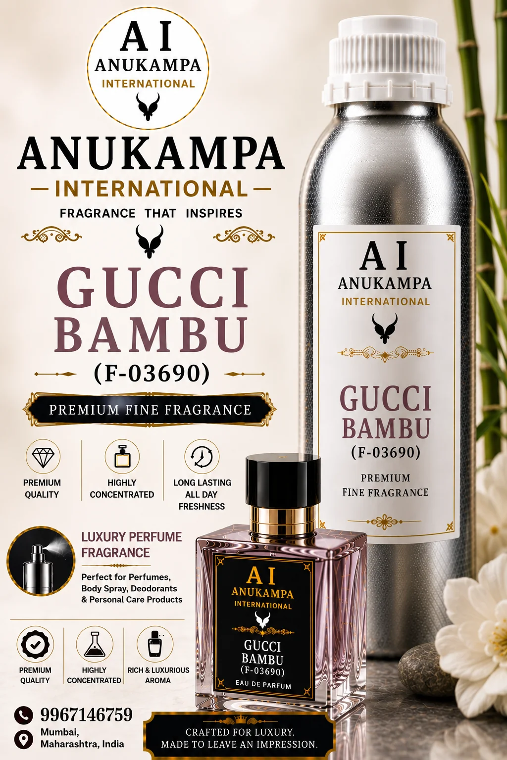Gucci Bambu F-03690 — Fine Fragrances fragrance oil