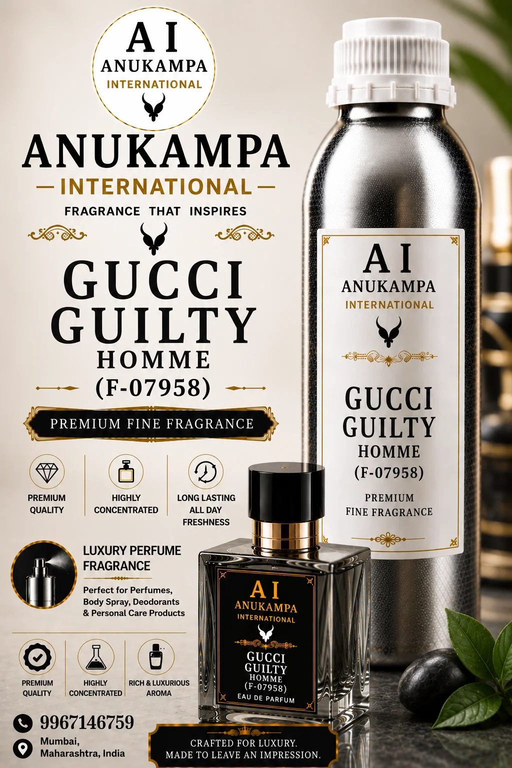 Gucci Guilty F-07958 — Fine Fragrances fragrance oil