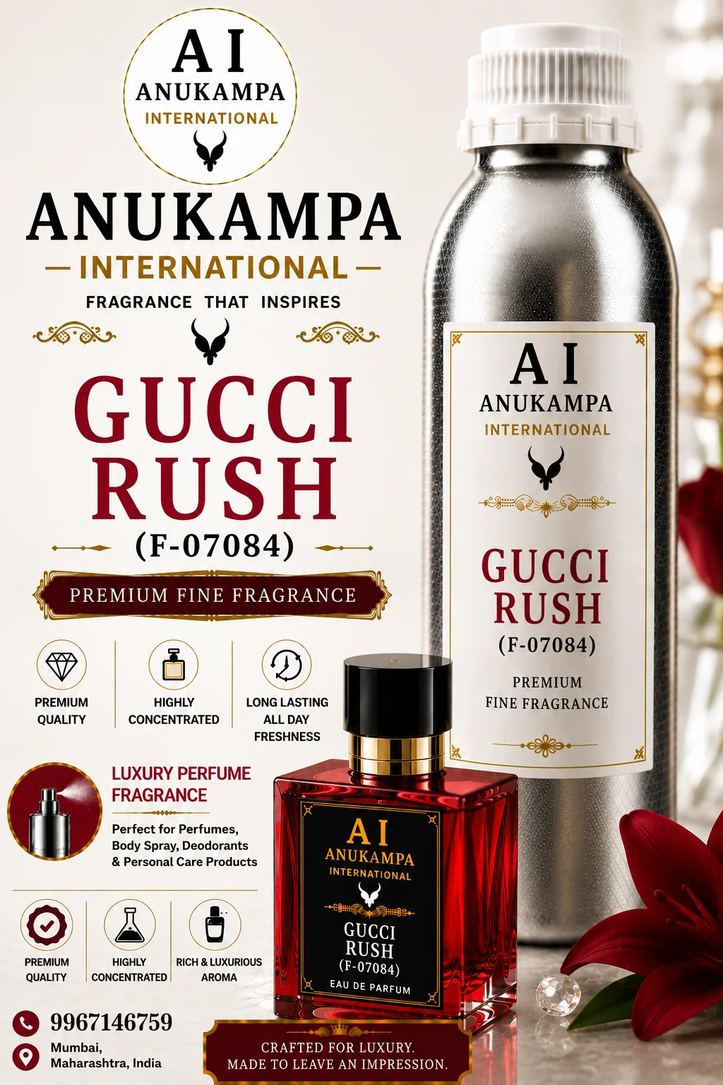 Gucci Rush F-07084 — Fine Fragrances fragrance oil