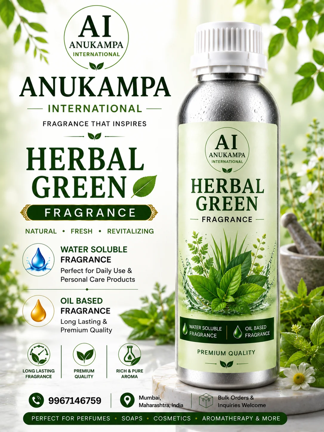 Herbal Green Fragrance — Industrial Fragrances fragrance oil