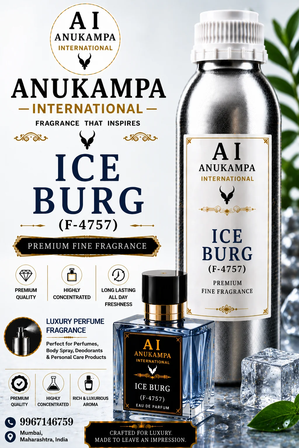 Ice Burg F-4757 — Air Freshener Fragrances fragrance oil