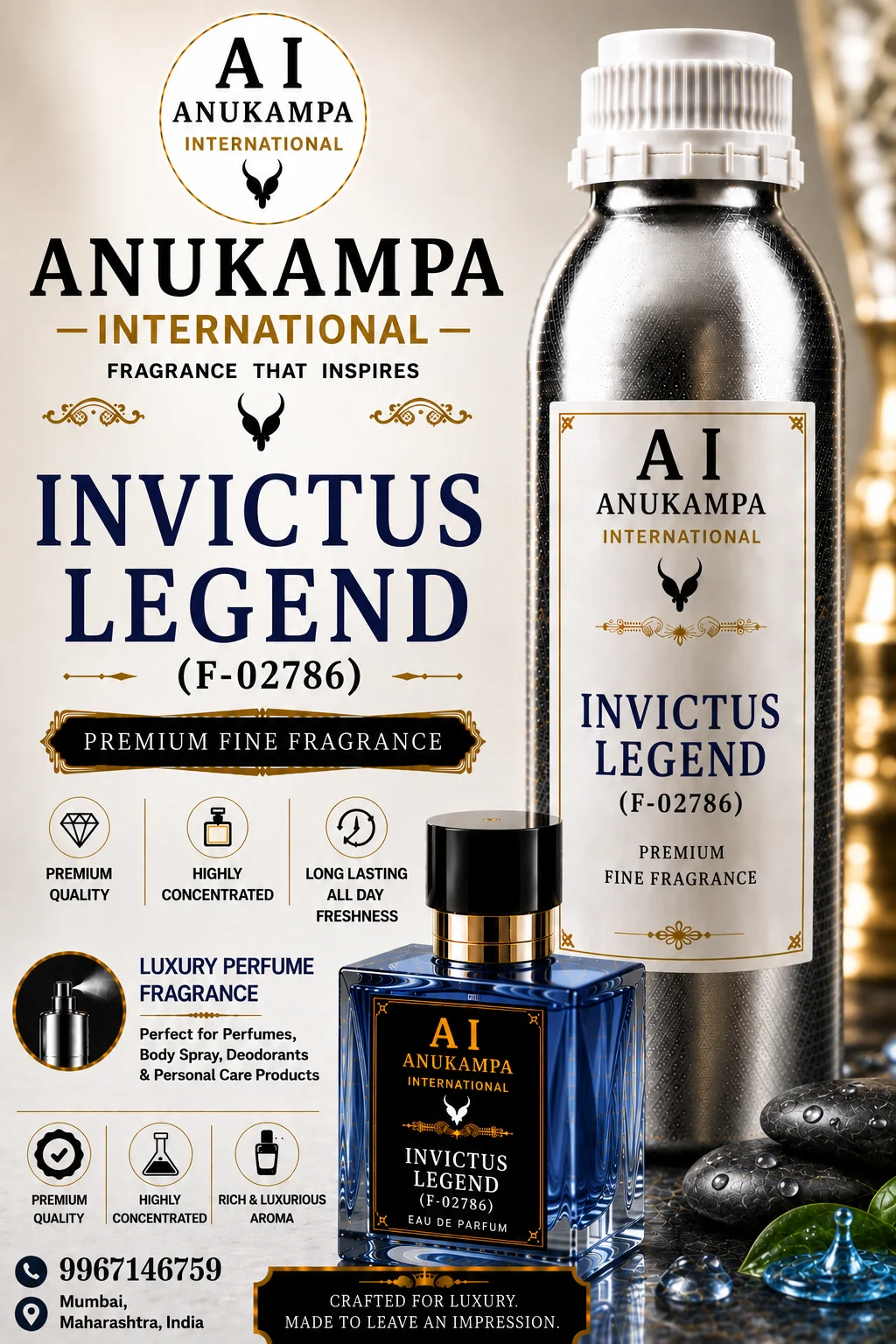 Invictus Legend F-02786 — Fine Fragrances fragrance oil