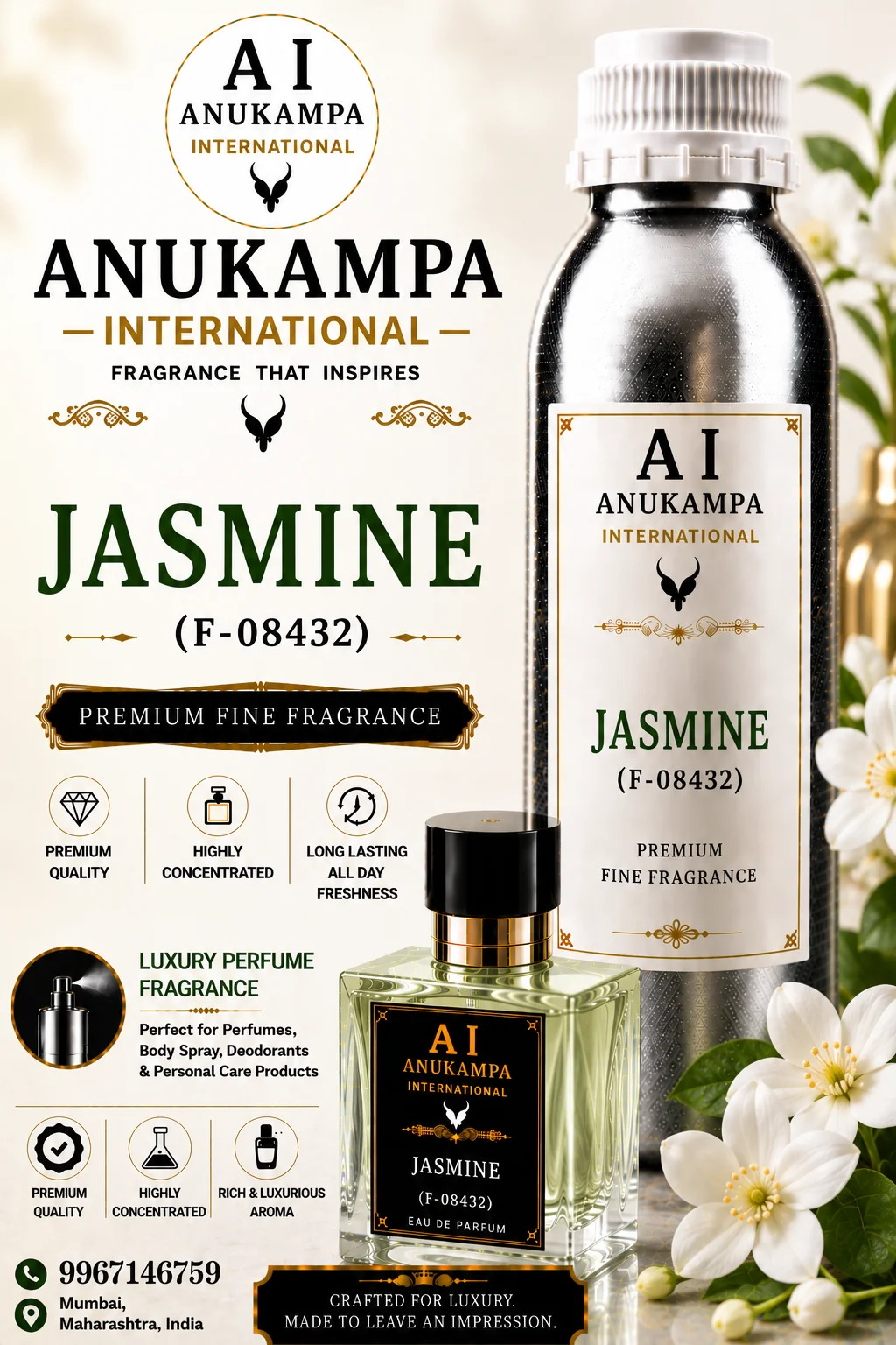 Jasmine F-08432 — Air Freshener Fragrances fragrance oil