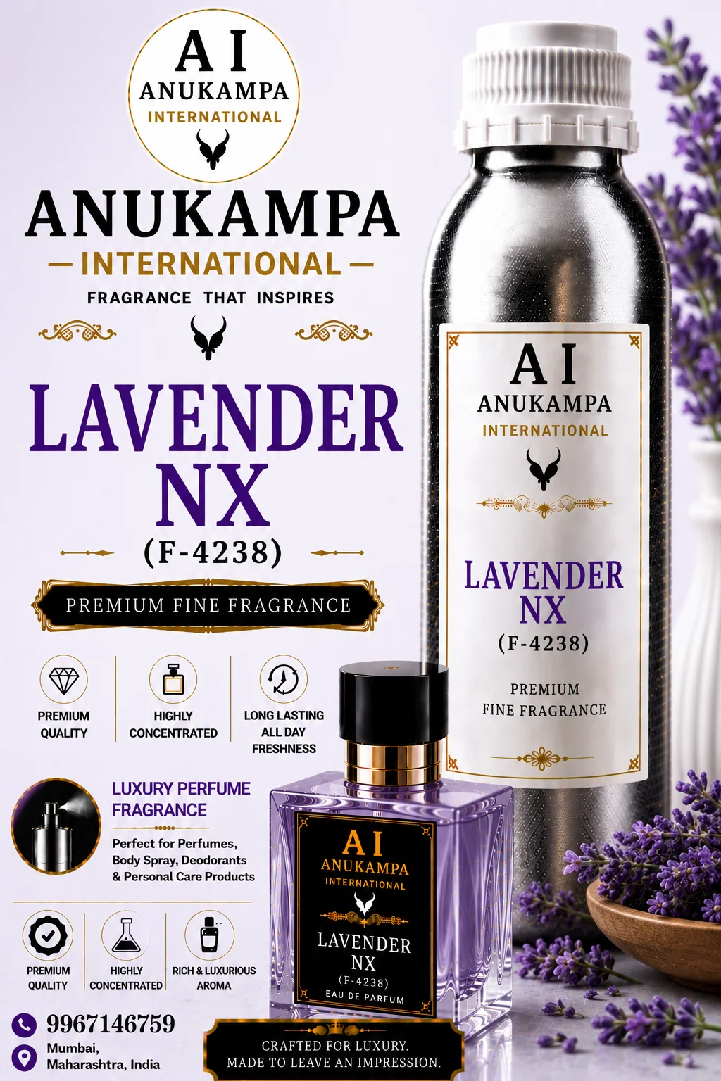 Lavender NX F-4238 — Air Freshener Fragrances fragrance oil