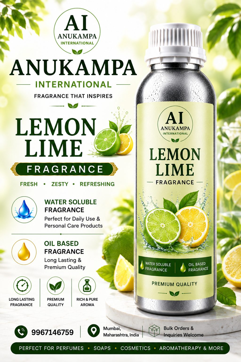 Lemon Lime Fragrance — Home Care Fragrances fragrance oil
