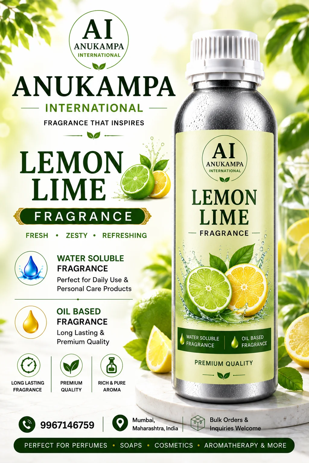 Lemon Lime Fragrance — Personal Care Fragrances fragrance oil