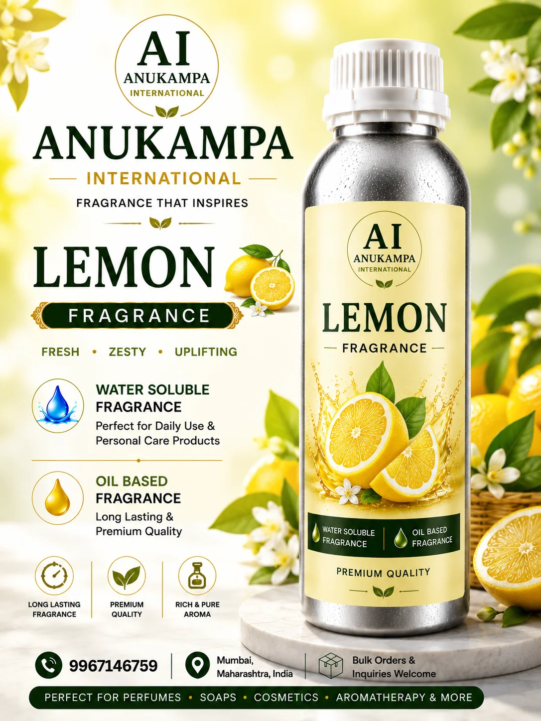 Lemon Fragrance — Home Care Fragrances fragrance oil