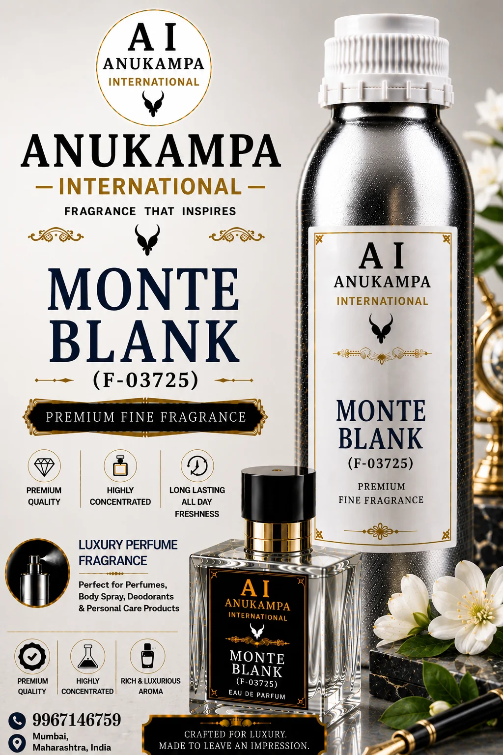 Monte Blank F-03725 — Fine Fragrances fragrance oil