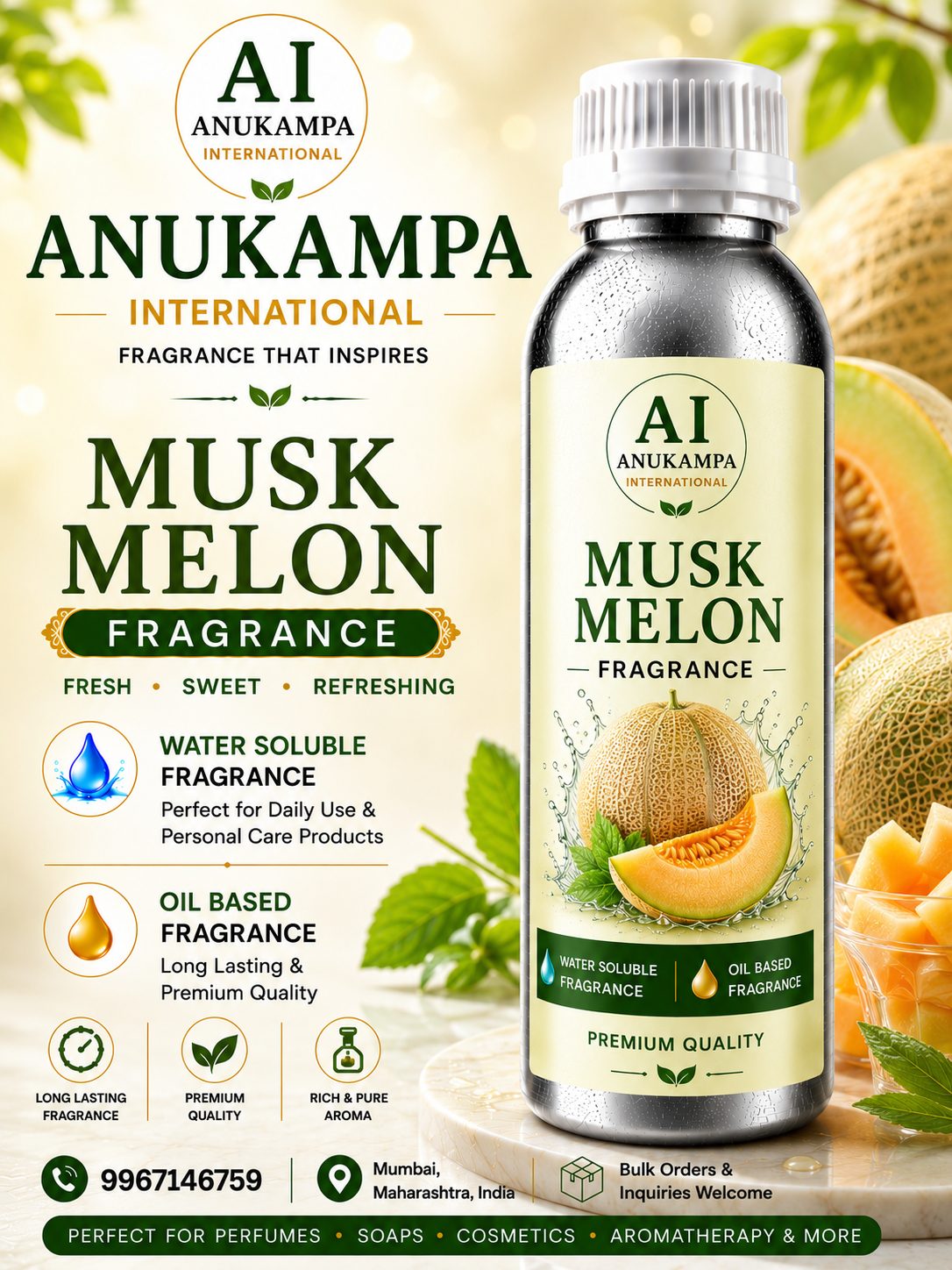 Musk Melon Fragrance — Industrial Fragrances fragrance oil
