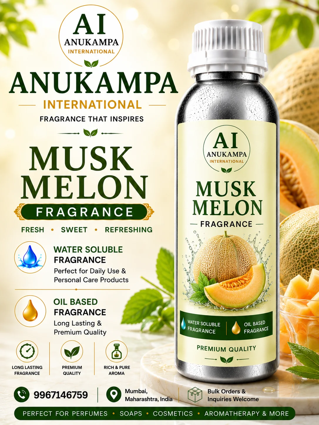 Musk Melon Fragrance — Industrial Fragrances fragrance oil