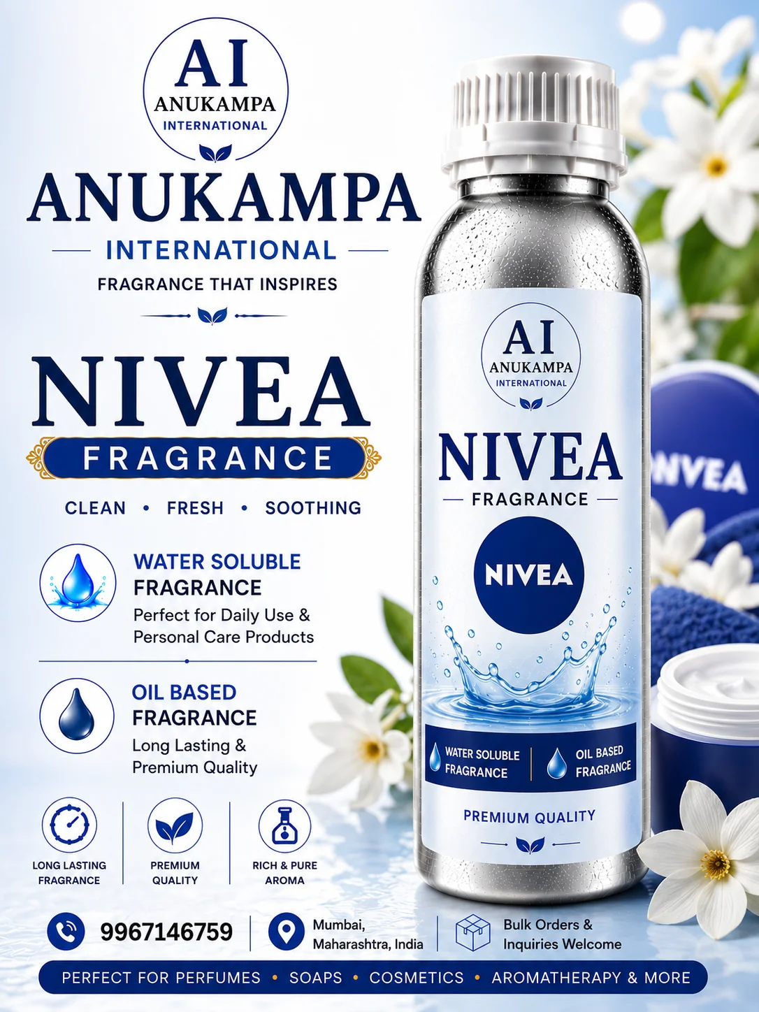 Nivea Fragrance — Home Care Fragrances fragrance oil