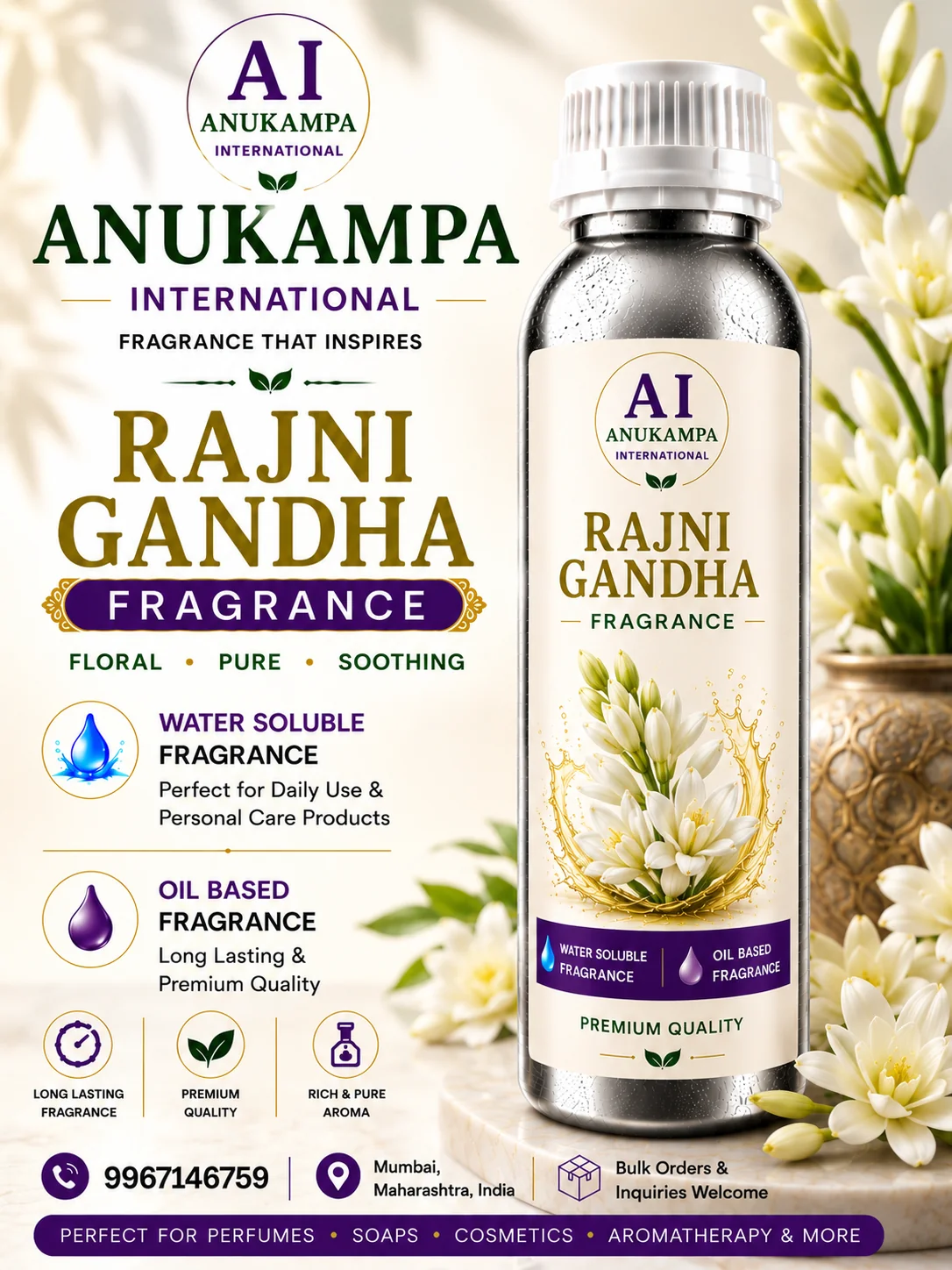 Rajni Gandha Fragrance — Soap Fragrances fragrance oil