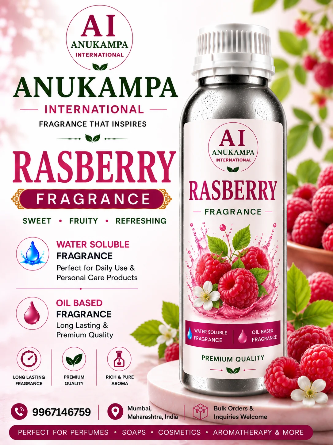 Rasberry Fragrance — Personal Care Fragrances fragrance oil